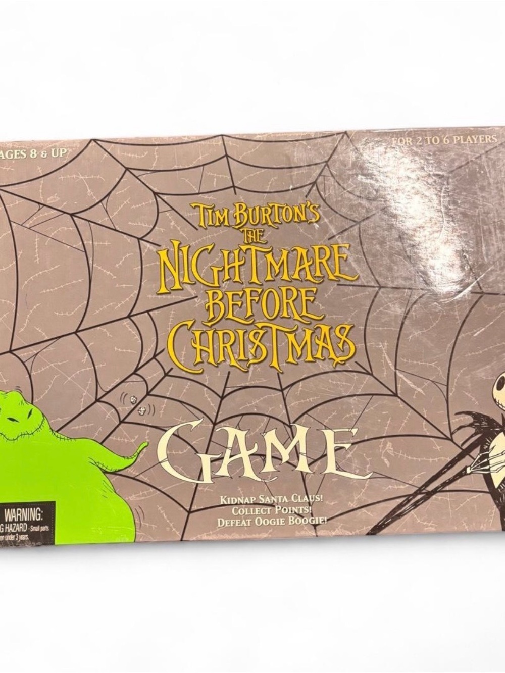 Tim Burton's The Nightmare Before Christmas Board Game - Brown & Green